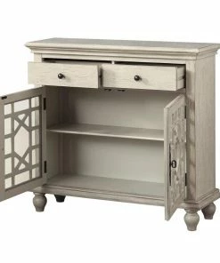 Coast To Coast Furniture Millstone Ivory Cupboard Accent Chests