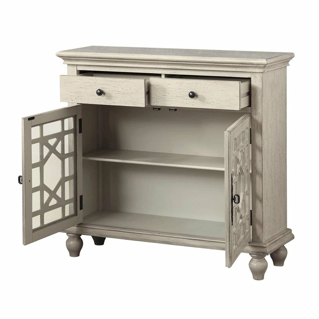 Coast To Coast Furniture Millstone Ivory Cupboard Accent Chests