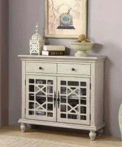 Coast To Coast Furniture Millstone Ivory Cupboard Accent Chests