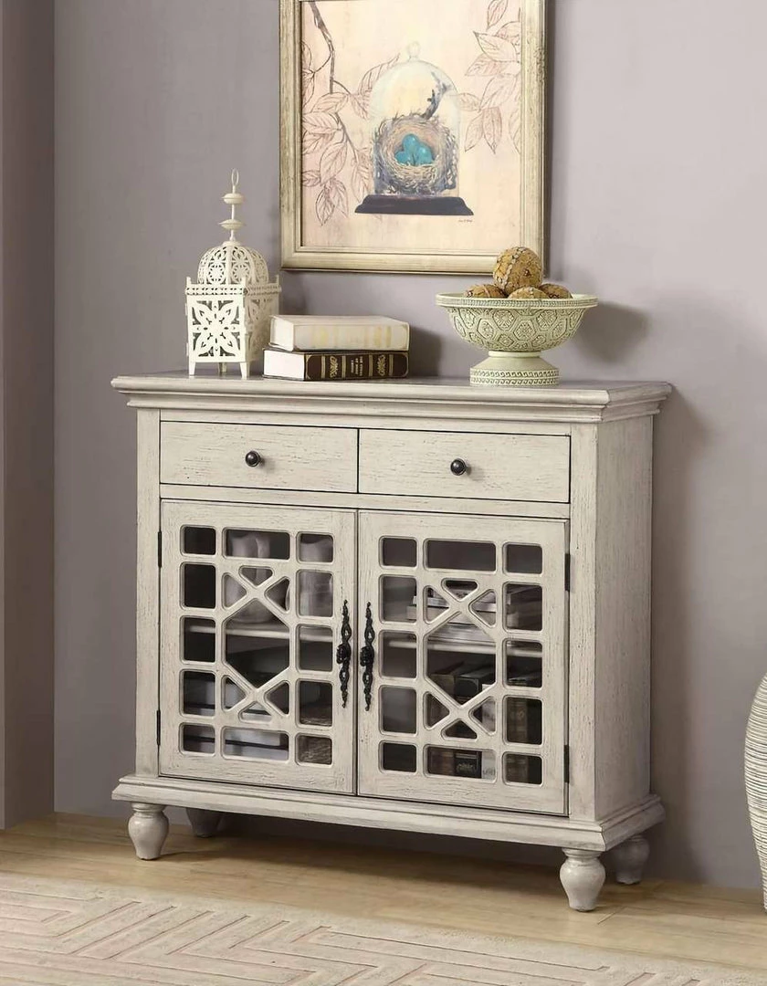Coast To Coast Furniture Millstone Ivory Cupboard Accent Chests