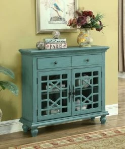 Coast To Coast Furniture Accent Chests Bayberry Blue Cupboard