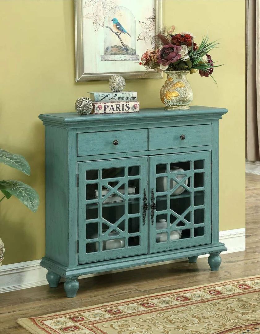Coast To Coast Furniture Accent Chests Bayberry Blue Cupboard
