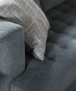 Hughes Furniture Cerulean Blue Sectional Sectionals