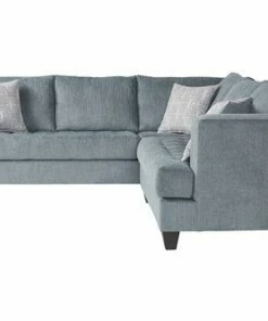 Hughes Furniture Cerulean Blue Sectional Sectionals