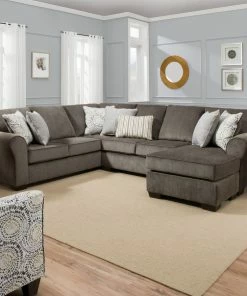Lane Home Furnishings Harlow Ash Chaise Sectional