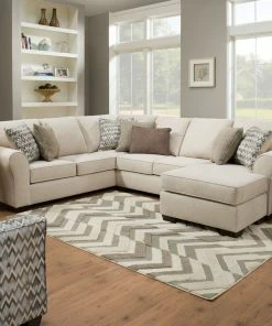 Lane Home Furnishings Boston Linen Chaise Sectional Sectionals