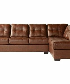 Hughes Furniture Sectionals Hazelnut Chaise Sectional
