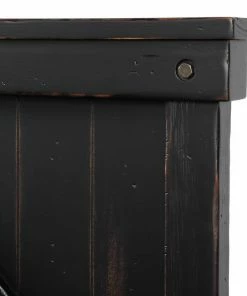 Bernards Furniture Spruce Creek Farmhouse Black King Bedroom Set