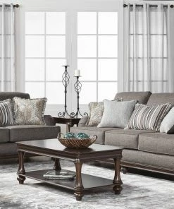 Hughes Furniture Phineas Driftwood Sofa And Loveseat