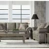 Hughes Furniture Bombay Gray Sofa And Loveseat Sofa Sets - Stationary