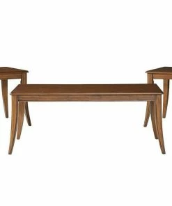 Hughes Furniture Parker Brownstone Sofa And Loveseat