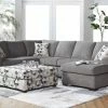 Hughes Furniture Sectionals Camelot Blackstone Chaise Sectional