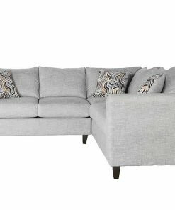 Hughes Furniture Alton Silver Sectional Sectionals