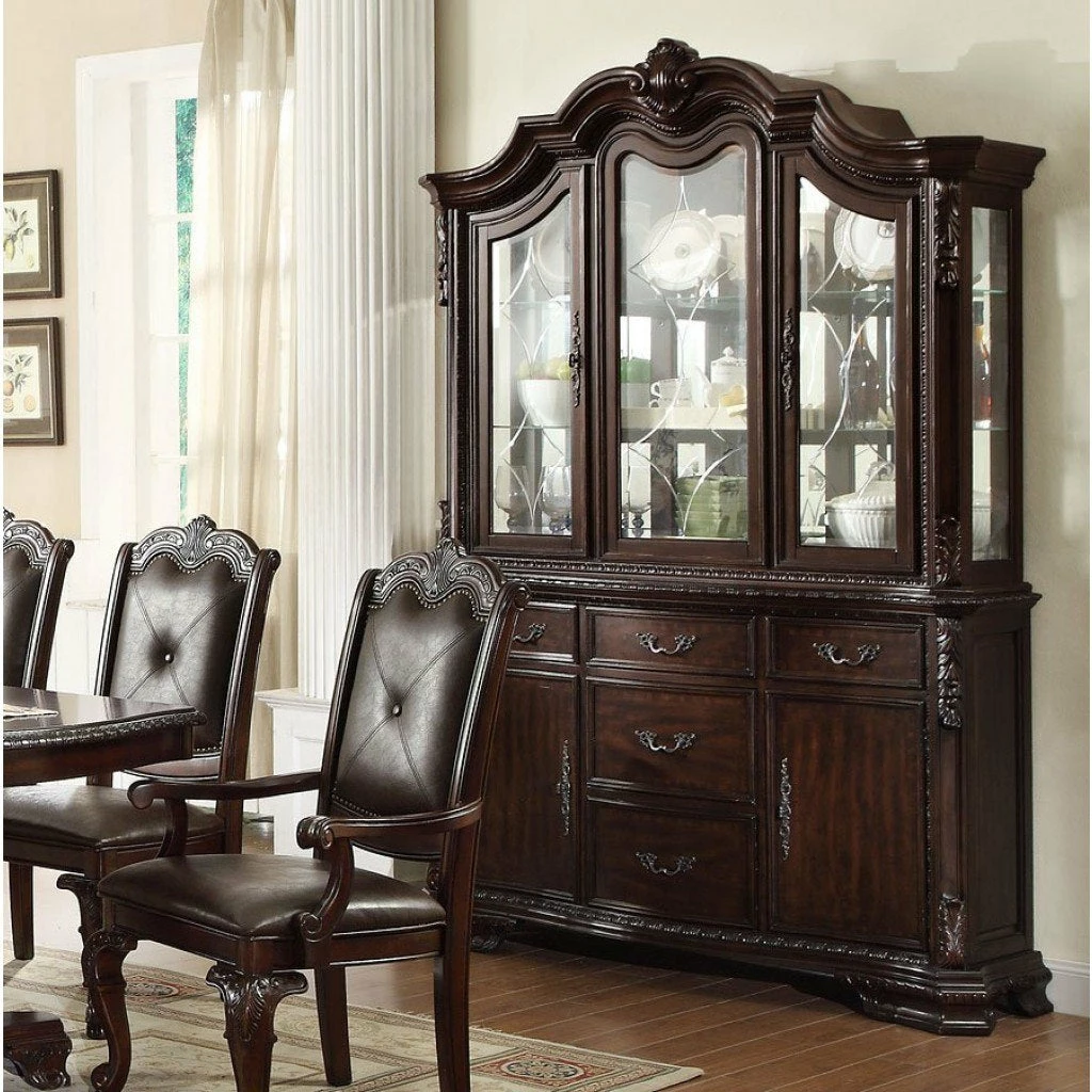 Crown Mark Kiera Brown Round Dining Collection