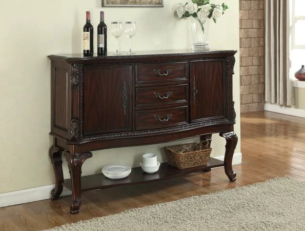 Crown Mark Kiera Brown Round Dining Collection