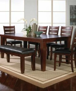Crown Mark Bardstown Plank Dining Set
