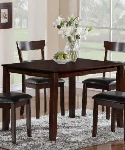 Crown Mark Henderson Espresso Dining Set