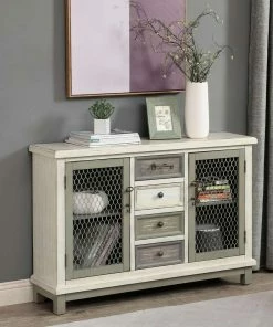Coast To Coast Furniture Keystone Gray Credenza Accent Chests