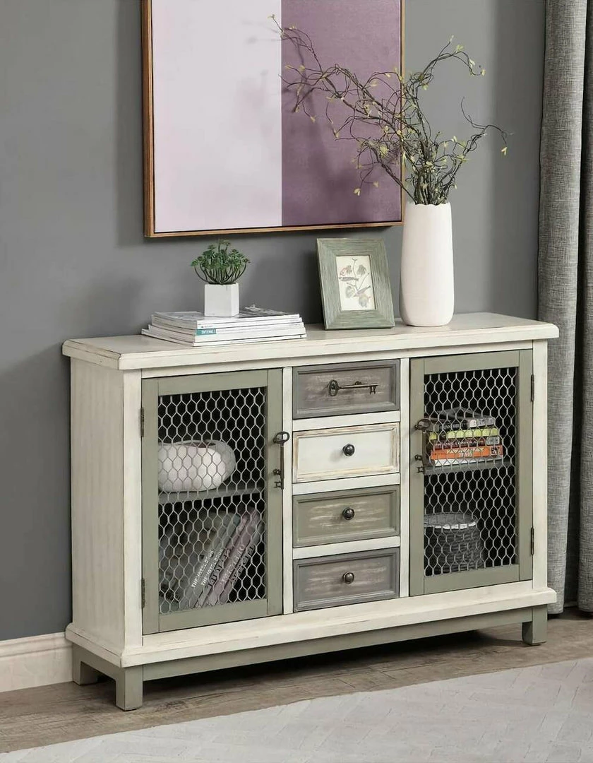 Coast To Coast Furniture Keystone Gray Credenza Accent Chests