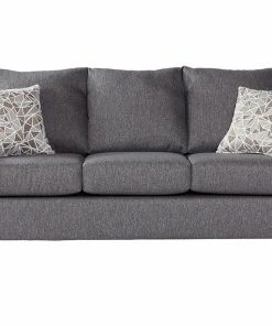 Hughes Furniture Sofa Sets - Stationary Granite Flared Arm Sofa And Loveseat