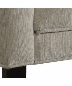 Coast To Coast Furniture Cream And Black Accent Bench