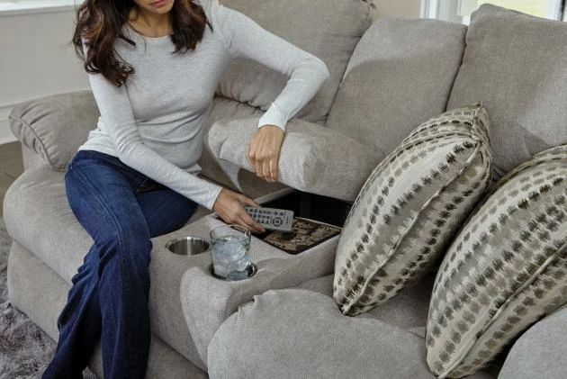 Jackson/Catnapper Mica Sadler Reclining Sofa And Loveseat Sofa Sets - Reclining