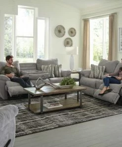 Jackson/Catnapper Mica Sadler Reclining Sofa And Loveseat Sofa Sets - Reclining