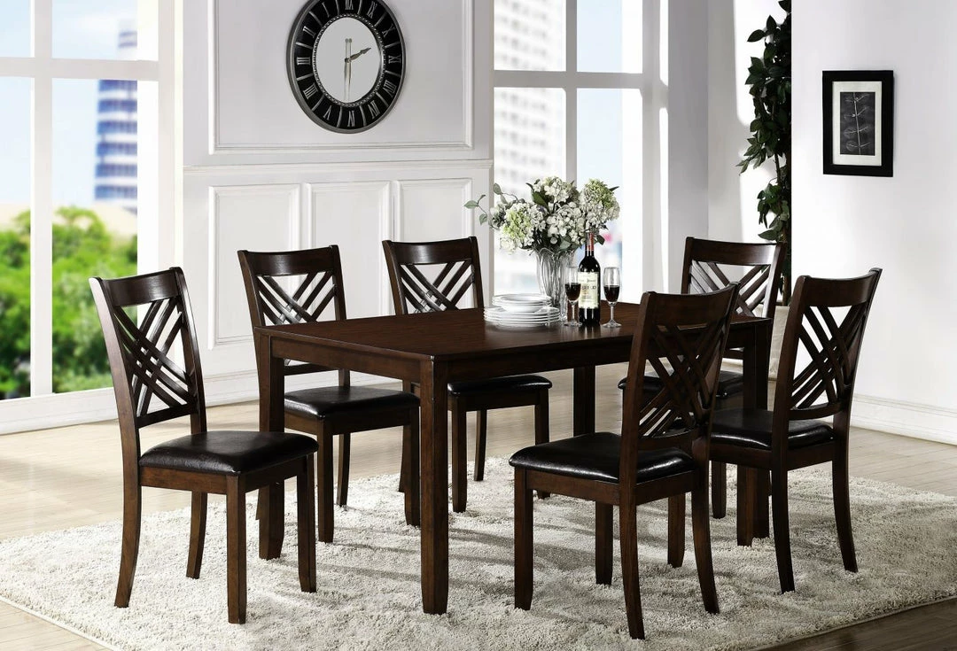 Crown Mark Eloise Espresso Dining Set