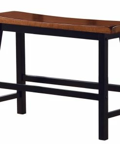 Crown Mark Dining Two Tone Counter Table Set