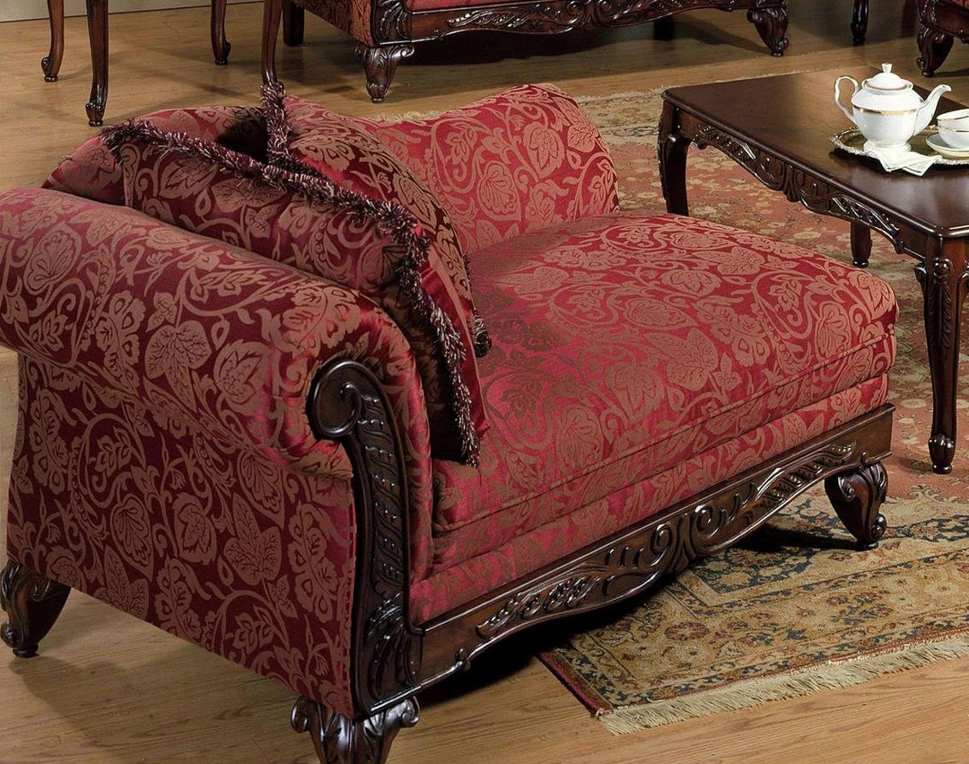 Hughes Furniture Momentum Magenta Chaise