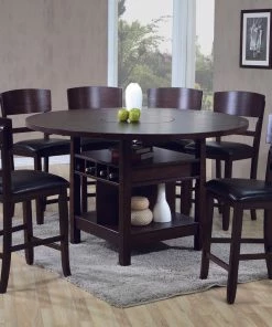 Crown Mark Conner Drop Leaf Counter Height Dining Set