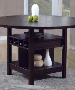 Crown Mark Conner Drop Leaf Counter Height Dining Set