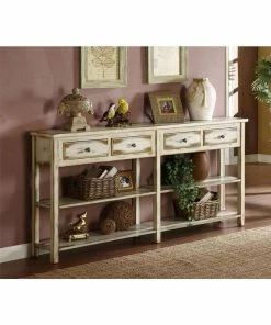 Coast To Coast Furniture Accent Chests Antique White Ada Console