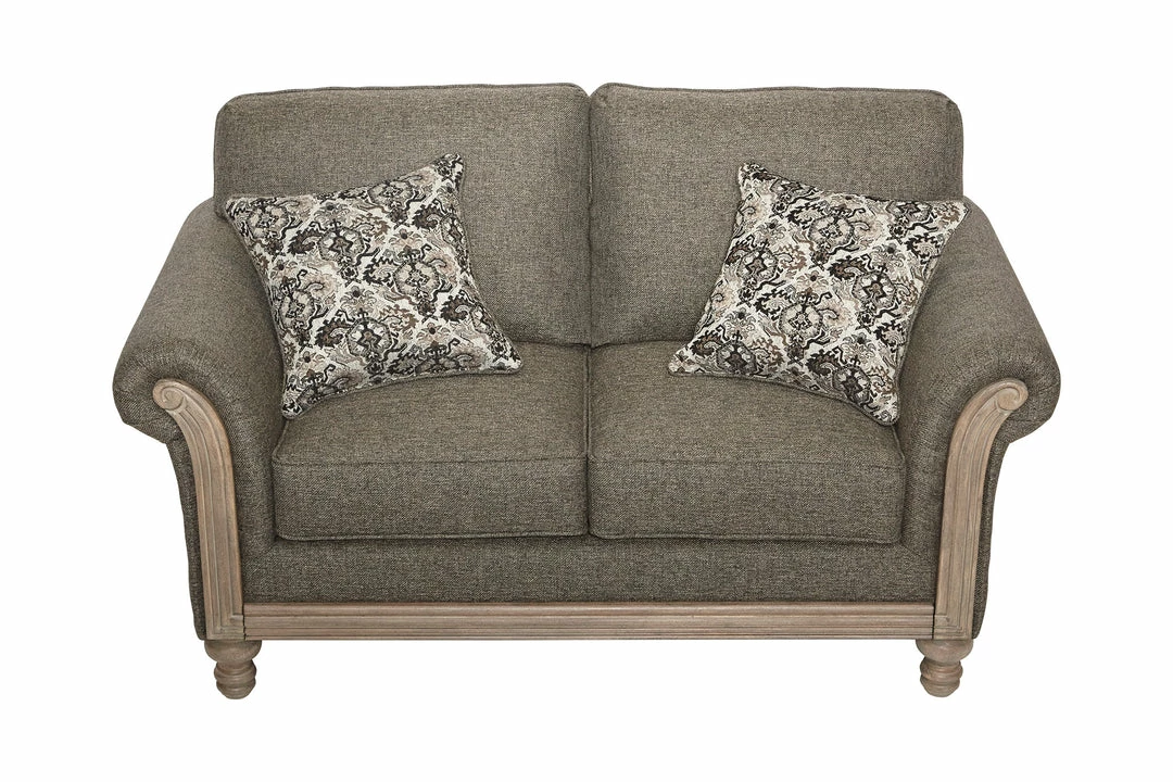 Hughes Furniture Element Obsidian Sofa And Loveseat