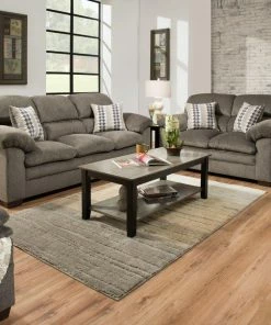 Lane Home Furnishings Harlow Ash Sofa And Loveseat Sofa Sets - Stationary