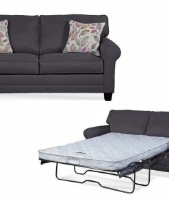 Hughes Furniture Jitterbug Gray Sleeper Sofa Sofa Sets - Stationary