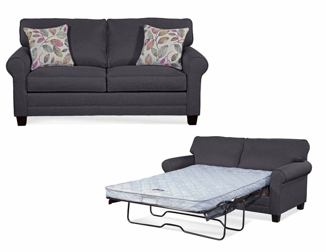 Hughes Furniture Jitterbug Gray Sleeper Sofa Sofa Sets - Stationary