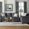 Hughes Furniture Jitterbug Gray Sofa And Loveseat Sofa Sets - Stationary