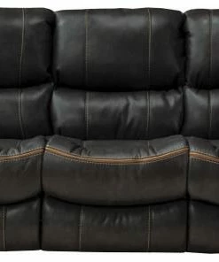 Jackson/Catnapper Catnapper Camden Black Reclining Sofa And Loveseat Sofa Sets - Reclining