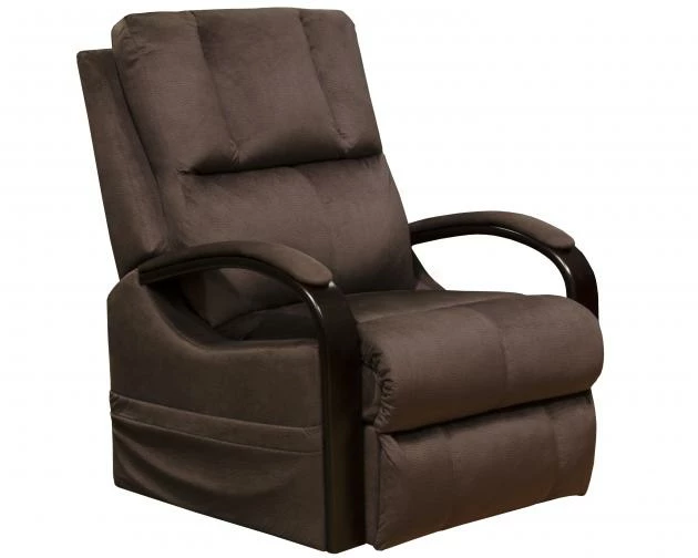 Jackson/Catnapper Walnut Power Lift Recliner With Heat & Massage Recliners