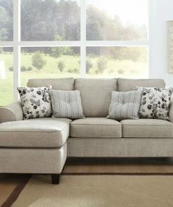 Ashley Furniture Sofa Sets - Stationary Driftwood Reversible Chaise Sofa