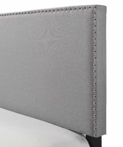 Crown Mark Erin Grey Platform Bed