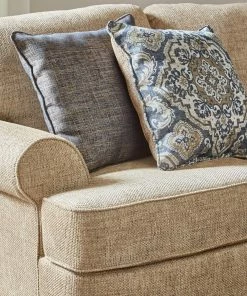 Lane Home Furnishings Crosby Oatmeal Sofa And Loveseat Sofa Sets - Stationary