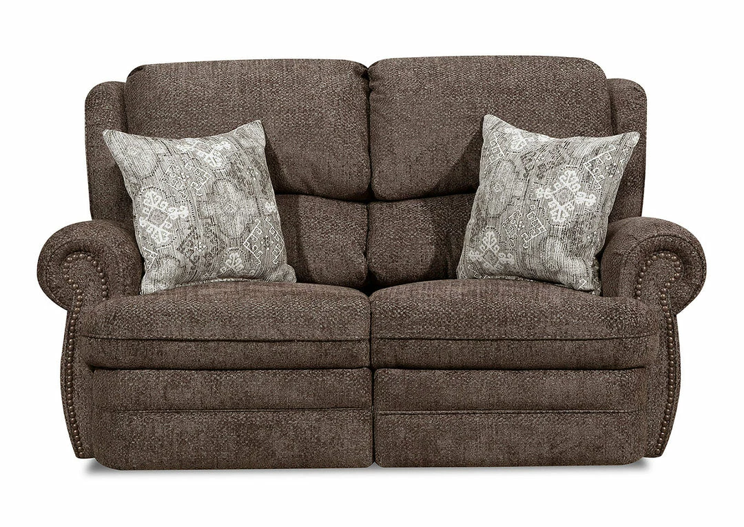 Lane Home Furnishings Lane Rosie Mocha Reclining Sofa And Loveseat Sofa Sets - Reclining