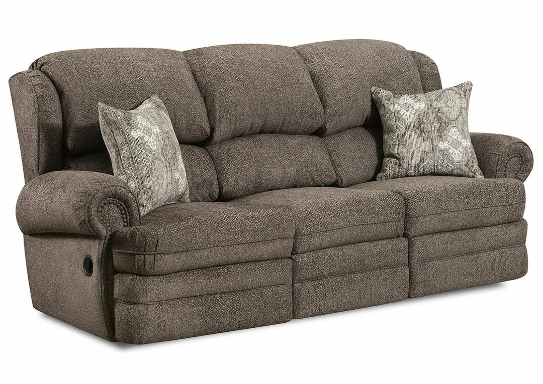 Lane Home Furnishings Lane Rosie Mocha Reclining Sofa And Loveseat Sofa Sets - Reclining