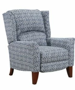Lane Home Furnishings Soft Blue And Gray Accent Recliner