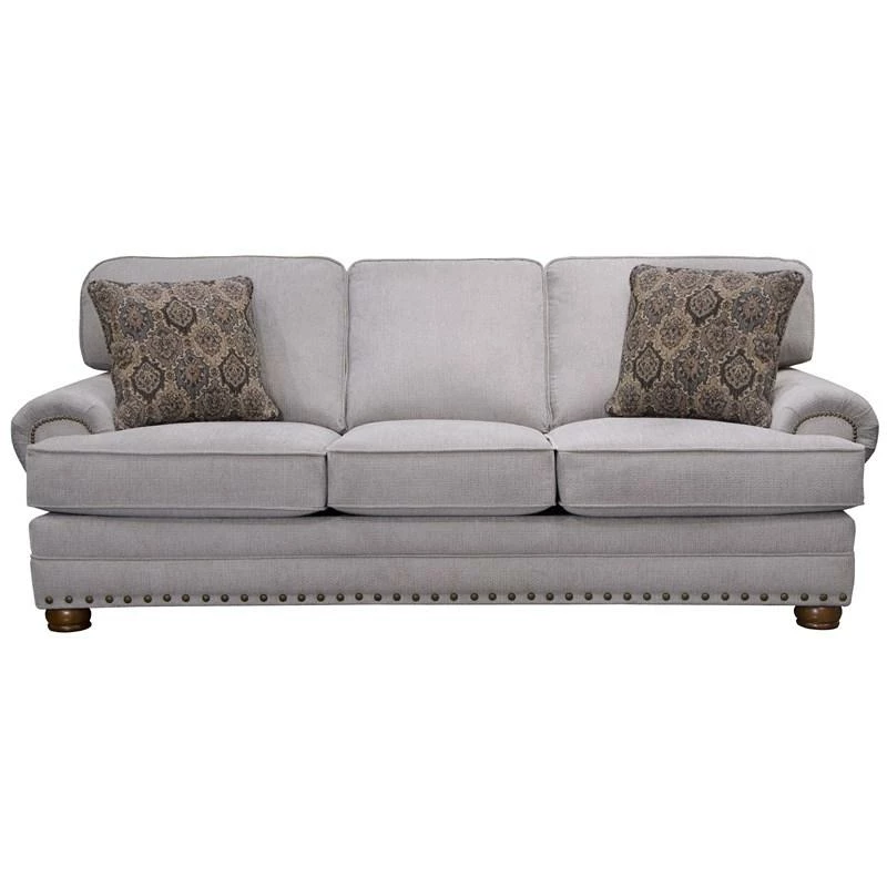 Jackson/Catnapper Farmhouse Heirloom Nickel Sofa And Loveseat Sofa Sets - Stationary