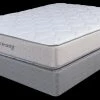 Spring Air King Plush Dual Sided Back Support Mattress Set King Mattress Sets