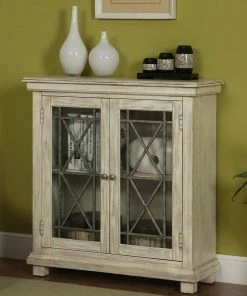 Coast To Coast Furniture Burnished Ivory Knob Hill Cabinet Accent Chests