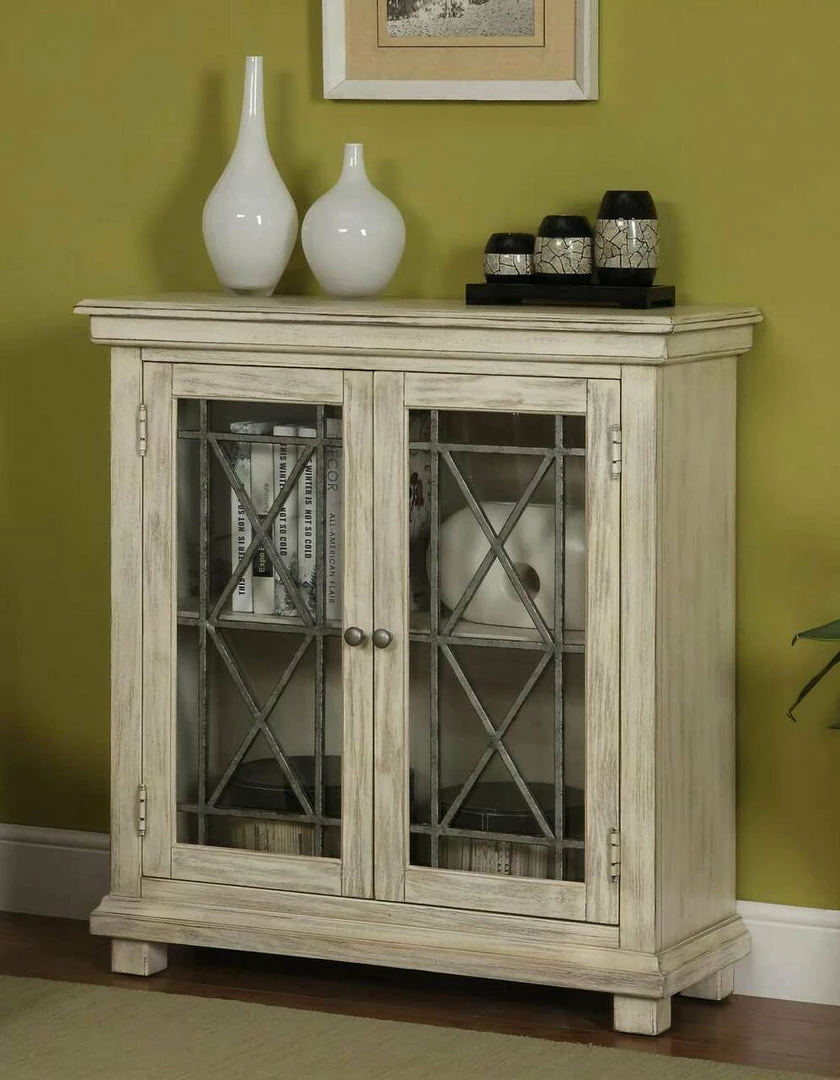 Coast To Coast Furniture Burnished Ivory Knob Hill Cabinet Accent Chests